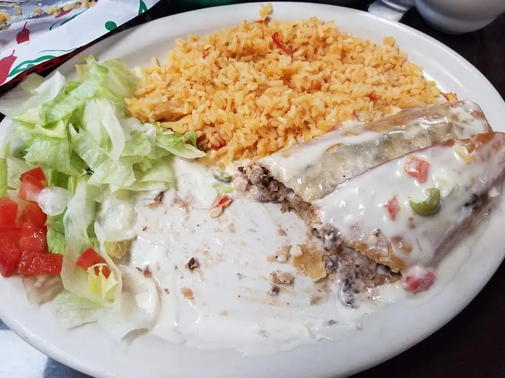 Chimichanga Lunch