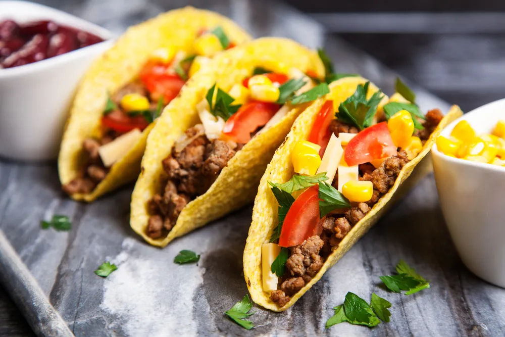 Tacos with Ground Beef
